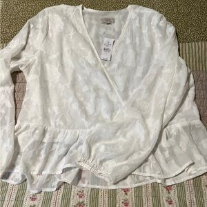 Loft Floral Blouse